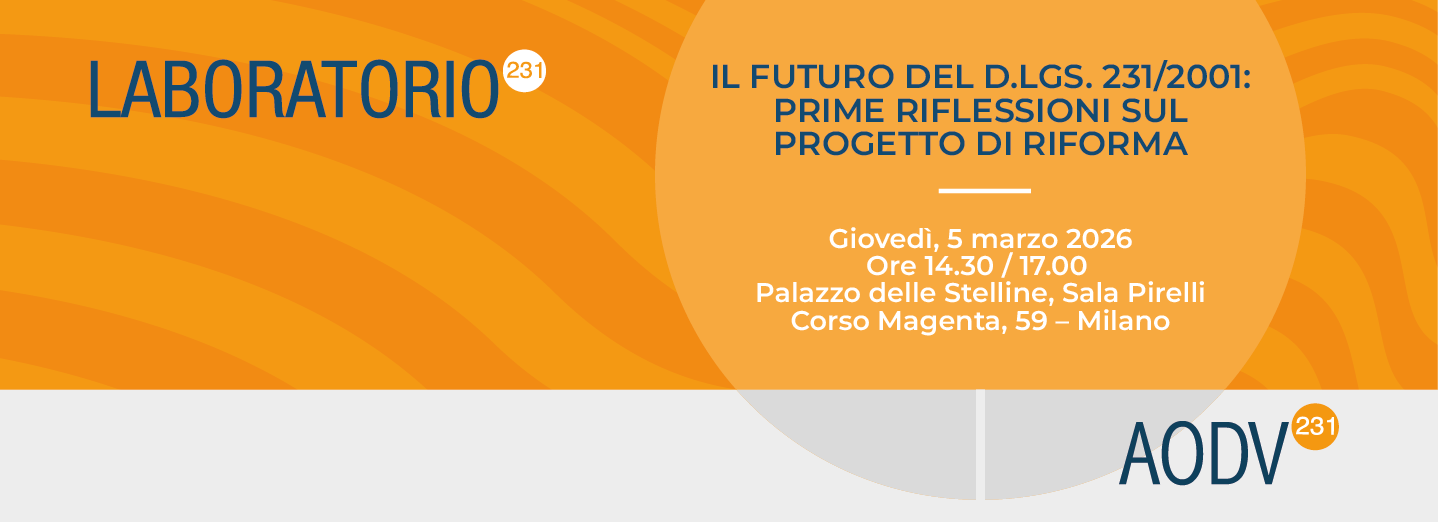 Il futuro del D.Lgs. 231/2001: prime riflessioni sul progetto di riforma